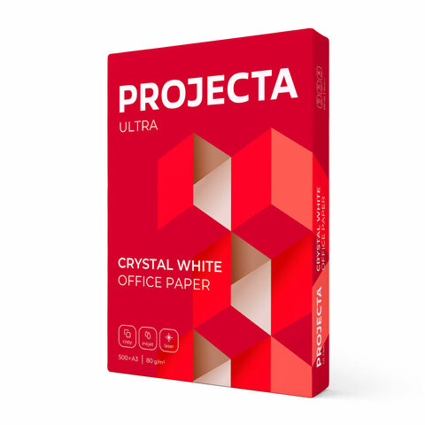 Бумага для офисной техники А3 PROJECTA A 80г_м2 500л