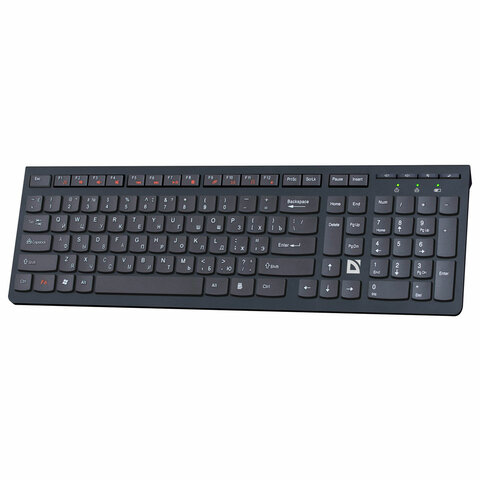 Клавиатура беспроводная DEFENDER UltraMate SM-535, USB, черная