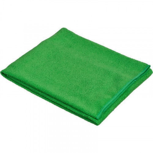 Тряпка для мытья пола 60_80см, 250г_м2, микрофибра, зеленая