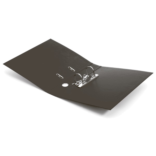 2_Папка-регистратор deVENTE корешок 50мм, ламинированная, с металлическим кантом, разборная, черная