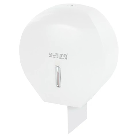 11_Диспенсер для туалетной бумаги (Система Т2) ЛАЙМА PROFESSIONAL Basic, малый, белый