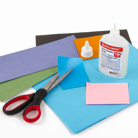 5_Клей канцелярский силикатный 110мл BRAUBERG