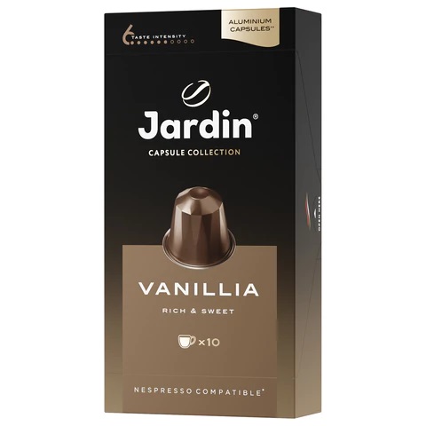 6_Кофе молотый JARDIN Vanillia (Ванилия), в капсулах, 10шт