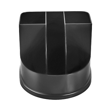 Подставка-органайзер без наполнения, 5 отделений ATTOMEX, черная