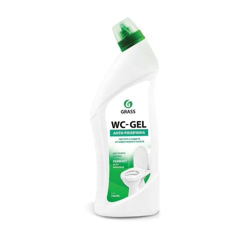 Чистящее средство 750мл GRASS WC gel кислотное средство, гель