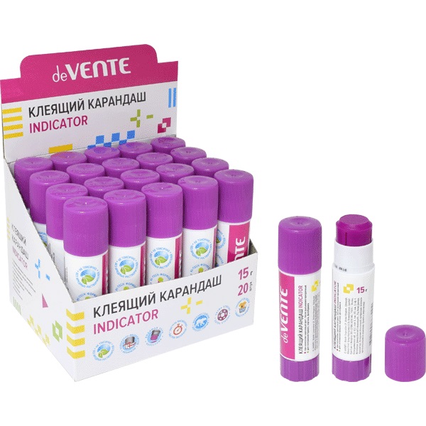 2_Клей-карандаш 15г deVENTE Indicator, ПВА