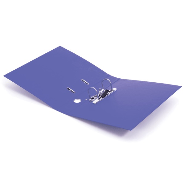 2_Папка-регистратор deVENTE корешок 75мм, ламинированная, с металлическим кантом, разборная, синяя