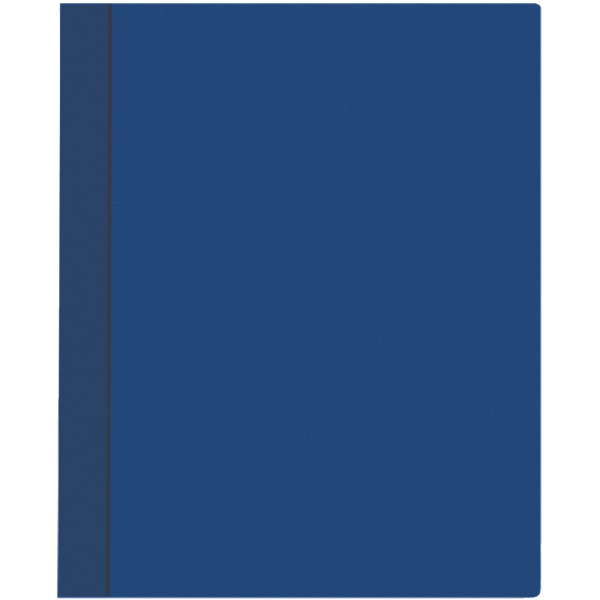 2_Папка 40 вкладышей ATTOMEX, пластик 0,5мм, синяя