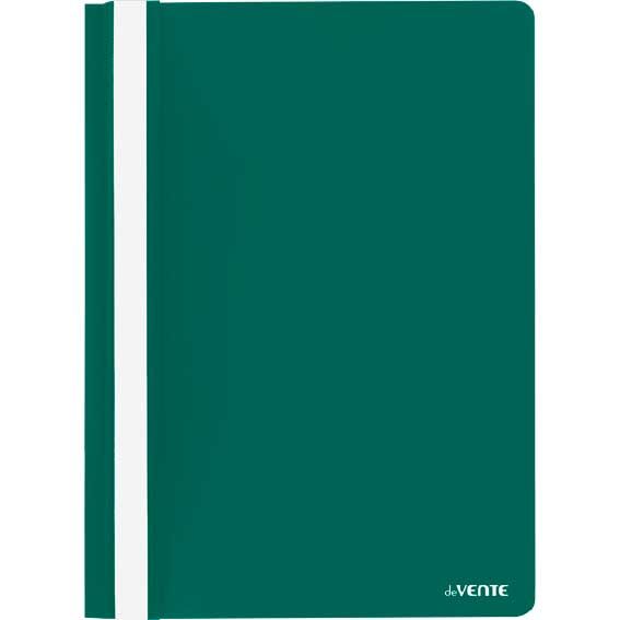 Папка-скоросшиватель deVENTE Marandi А4 пластик, прозрачный верхний лист, аквамариновая