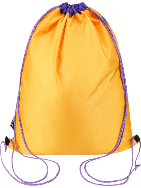 2_Мешок для обуви на шнурке, 1 отделение PROF-PRESS Котики и Птички 40_33см, с карманом и светоотражателем