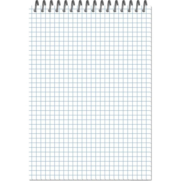 4_Блокнот А5 50л клетка, гребень Россия, ассорти