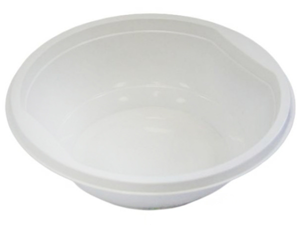 Одноразовые тарелки суповые 500мл 50шт, белые, А
