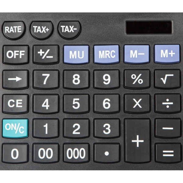 8_Калькулятор 16 разрядов Attache ATC-222-16F 208_160_48мм, двойное питание