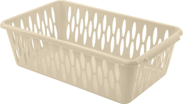 Корзинка для хранения Keeplex Light S 25,5х15х7,2см бежевый топаз