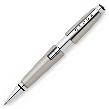 Ручка гелевая Cross Edge без колпачка Titanium Chrome