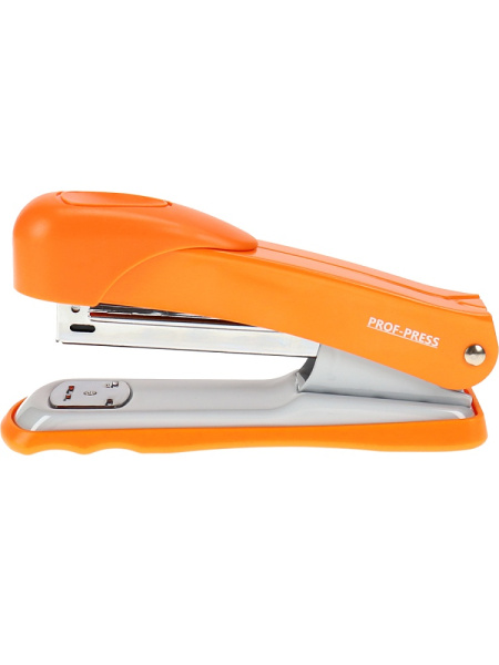 6_Степлер №24_6, 26_6 до 20л PROF-PRESS, металлический корпус, оранжевый