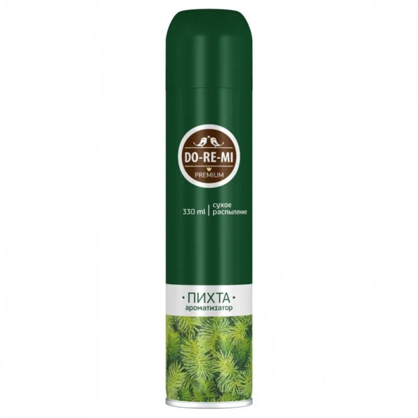 Освежитель воздуха До-Ре-Ми Premium Пихта сибирская330мл, сухое распыление