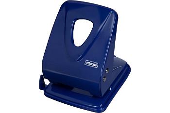 Дырокол до 40л Attache Symbol, металлический, синий