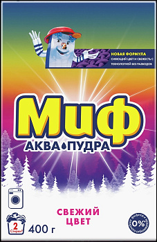 Стиральный порошок-автомат 400гр, МИФ Свежий цвет