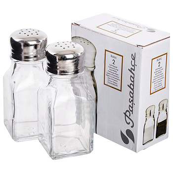 Набор специй, солонка+перечница Basic PASABAHCE 2шт 100мл