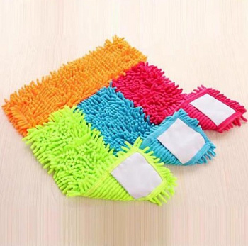 Насадка для швабры 40*12см микрофибра "лапша", ассорти