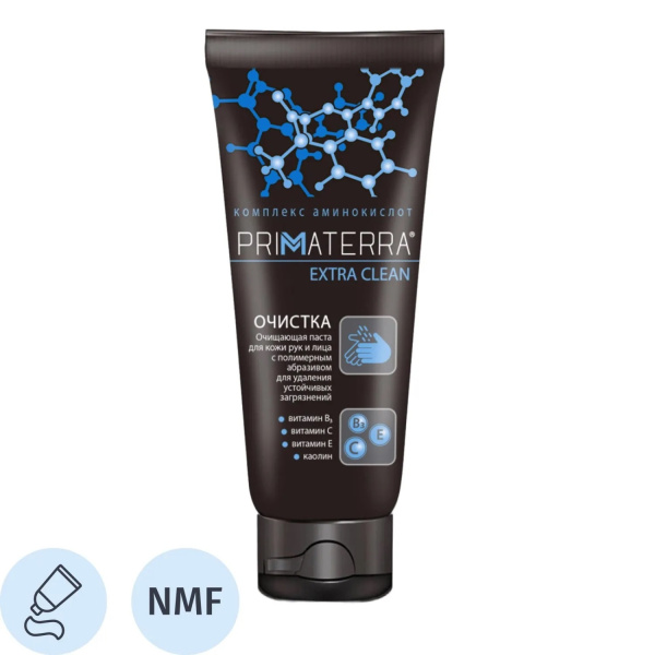 2_Паста очищающая для рук PRIMATERRA Extra Clean с полимерным абразивом 200мл