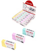 Ластик для чернографитных карандашей 40_20_10мм PROF-PRESS Pastel Shades, ассорти