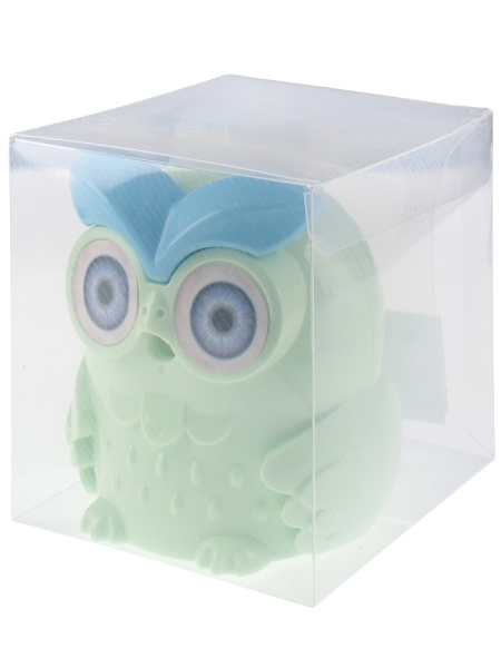 14_Точилка механическая PROFIT Совята, металлический механизм, ассорти