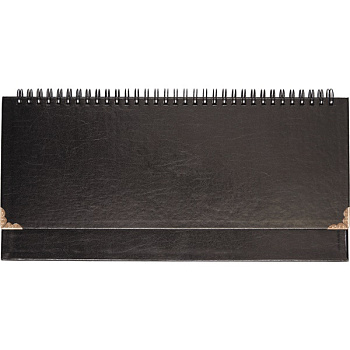 Планинг недатированый deVENTE Bellagio, под кожу, в подарочной коробке, черный 64л