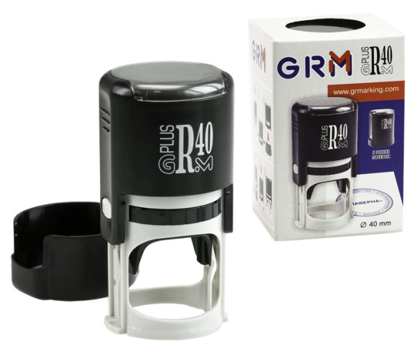 2_Оснастка для печати в боксе диаметр 40мм черный GRM R 40 plus COMPACT