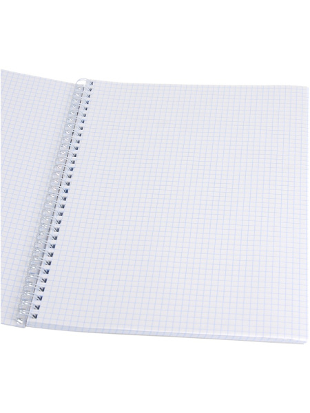 2_Тетрадь А5 60л клетка, гребень PROFIT Желто-голубой узор, ассорти