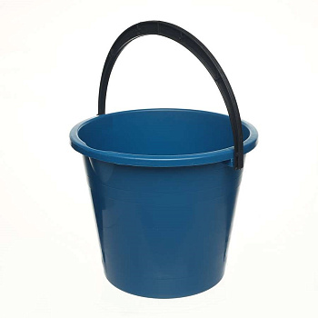 Ведро пластиковое 8л МУЛЬТИПЛАСТ Классика, с носиком, ассорти