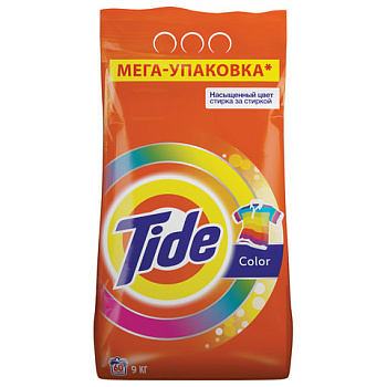 Стиральный порошок-автомат 9кг, TIDE Color