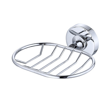 Мыльница настенная, нержавеющая сталь, крепление к стене