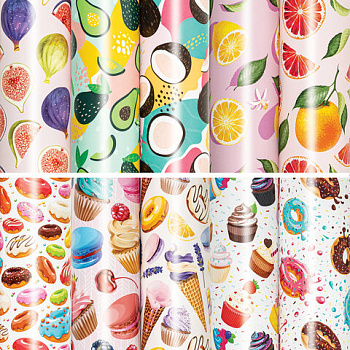 Бумага упаковочная ЗОЛОТАЯ СКАЗКА Sweet Life 70*100см, ассорти