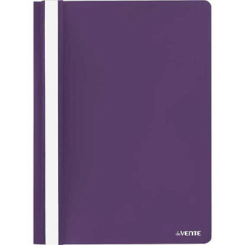 Папка-скоросшиватель deVENTE Marandi А4 пластик, прозрачный верхний лист, лавандовая