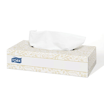 Салфетки-выдергушки бумажные 100шт двухслойные TORK Premium (Система F1)