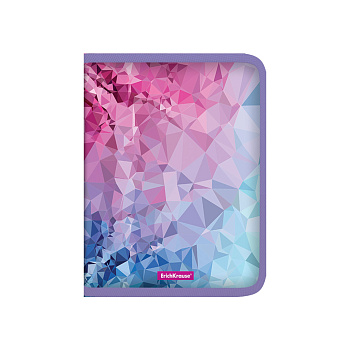 Папка на молнии А4 ErichKrause Pink Dynamique