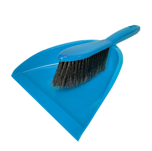 Набор для уборки (совок+щетка) МУЛЬТИПЛАСТ, голубой