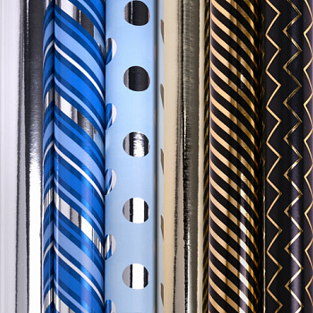 Бумага упаковочная ЗОЛОТАЯ СКАЗКА Classic Pattern 70*100см, ассорти, с эффектами