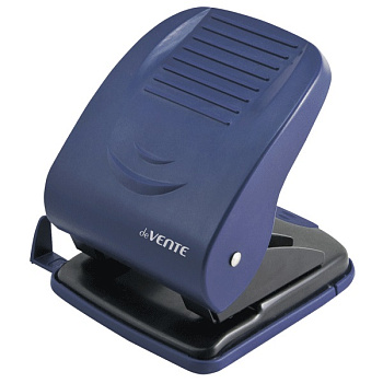 Дырокол до 40л deVENTE Stripe, синий