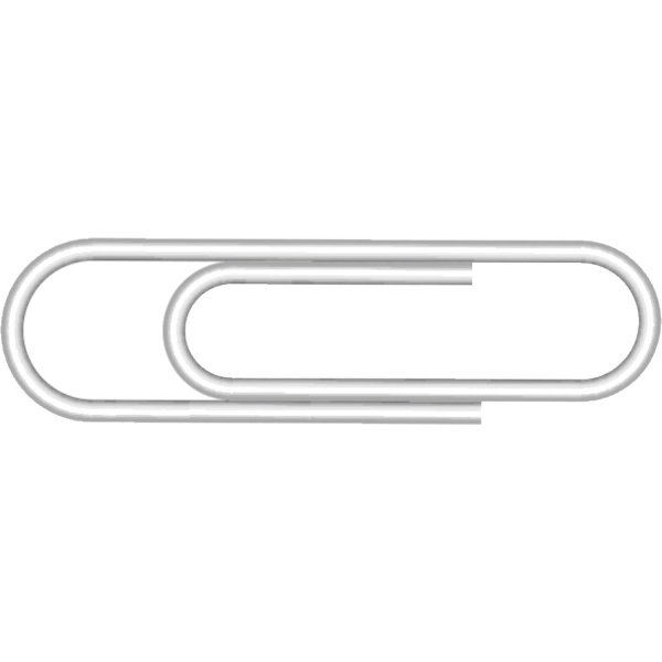 8_Скрепки 50мм цветные 50шт КОМУС