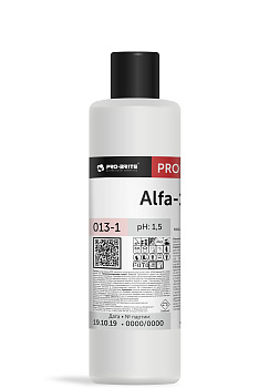 Средство для уборки после строительства 1л PRO-BRITE Alfa-19, концентрат