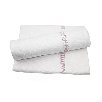 Тряпка для мытья пола 60*75см, хлопок YORK, 220г/м2, белая