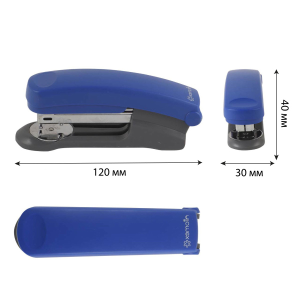 2_Степлер №24_6, 26_6 до 25л ATTOMEX, синий