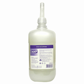 Картридж с жидким крем-мылом ФЛОРОДЕЛЬ Нейтральное (Система S1) 1л, одноразовый