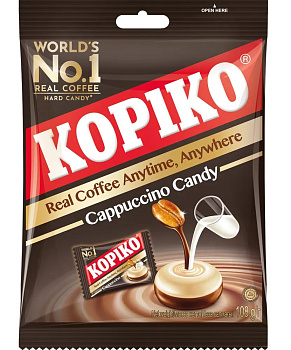 Карамель KOPIKO Cappuccino Candy, 108гр