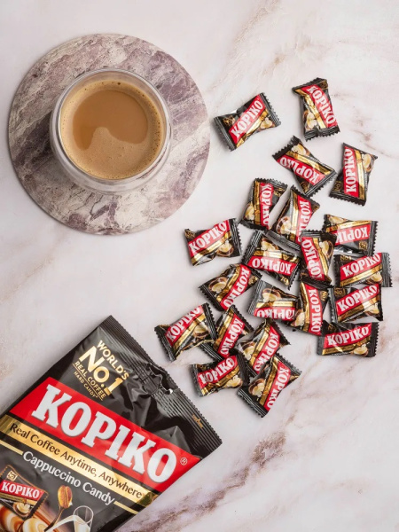 4__Карамель KOPIKO Cappuccino Candy, 108гр