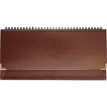 Планинг недатированый deVENTE Bellagio, под кожу, в подарочной коробке, коричневый 64л