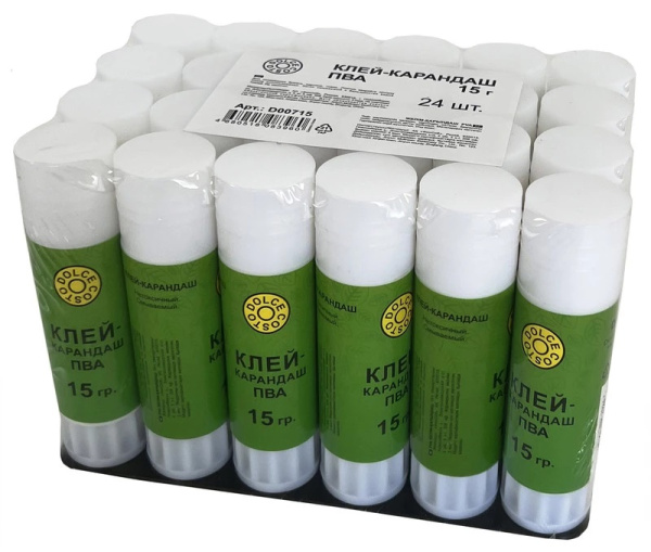 2_Клей-карандаш 15г DOLCE COSTO, ПВА